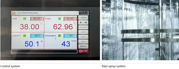 Xenon Arc Weathering Test
