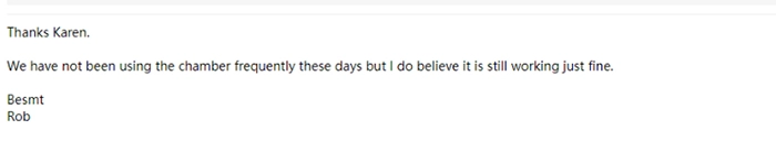 Hot and cold chamber Hot and cold chamber